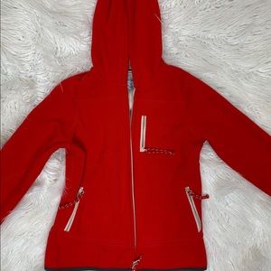 Old Navy Kids Girls Fleece Hooded Zip Up Jacket